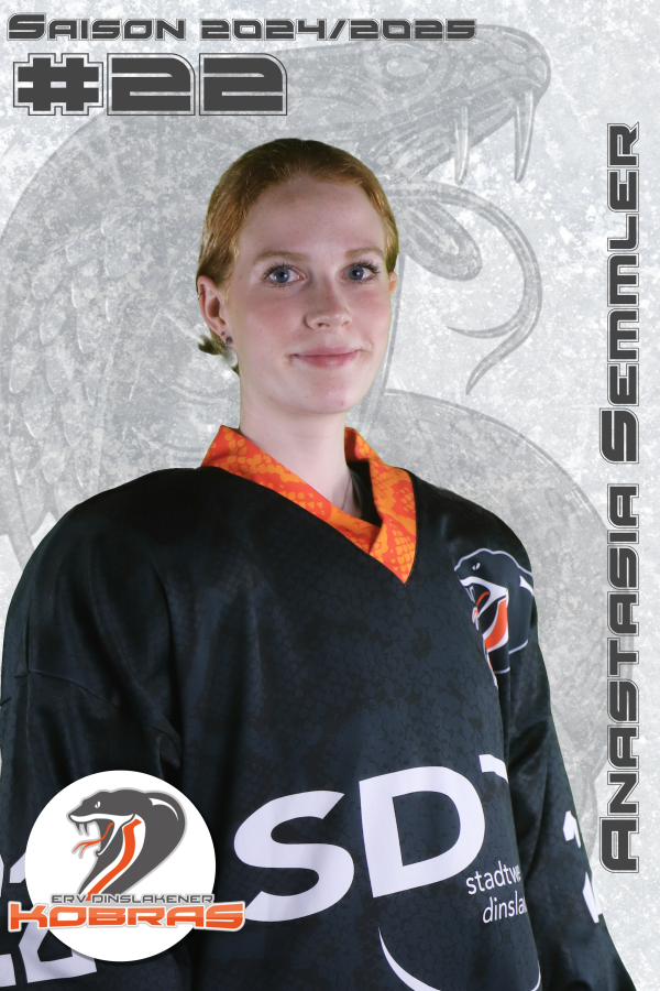 Player Card   2024 25   22   Anastasia Semmler